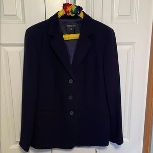 Classic Navy Blue Women's Blazer